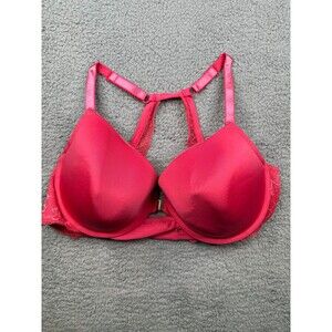Torrid front closure Plunge bra 46d beautiful coral